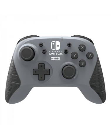 MANDO INALÁMBRICO HORI HORIPAD GREY PARA NINTENDO SWITCH - BLUETOOTH - USB TIPO-C - BAT.RECARGABLE - LICENCIA NINTENDO - Imagen 