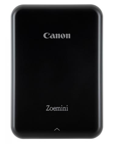 IMPRESORA FOTOGRÁFICA BLUETOOTH CANON ZOEMINI NEGRA  - 314*400DPI - TECNOLOGÍA ZINK - IMPRESIÓN 5*7.6 CM - TAMAÑO BOLSILLO - Ima