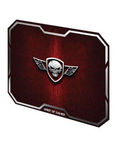 ALFOMBRILLA SPIRIT OF GAMER RED WINGED SKULL M - 29.6*23.6CM - TEXTURA ULTRAFINA - BASE ANTIDESLIZANTE - Imagen 1