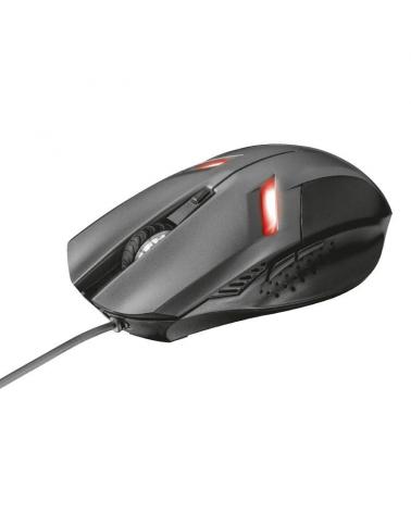 RATÓN TRUST ZIVA GAMING - SELECCIÓN VELOCIDAD 800-2000PPP - 6 BOTONES - ILUMINACIÓN LED - USB - Imagen 1