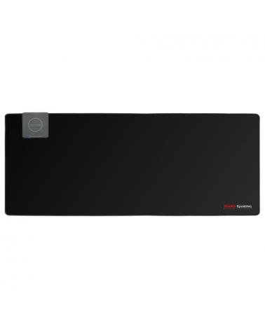 ALFOMBRILLA MARS GAMING MMP4 CON CARGA QI - SUPERFICIE 900*400*4,5MM NANOTEXTIL - BASE CAUCHO - BORDE REFORZADO - COMPATIBILIDAD