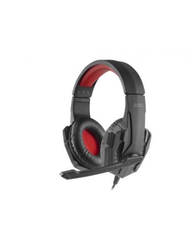AURICULARES DIADEMA CON MICRÓFONO MARS GAMING MH020 - DRIVERS 40MM - MICRÓFONO PLEGABLE - CONECTOR JACK 3.5MM - CABLE 200CM - MU