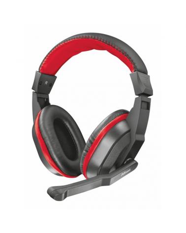 AURICULARES CON MICRÓFONO TRUST GAMING ZIVA - MICRÓFONO ESCAMOTEABLE ALTA SENSIBILIDAD - DIADEMA AJUSTABLE - ALMOHADILLAS BLANDA