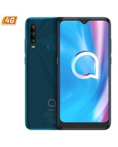 SMARTPHONE MÓVIL ALCATEL 1SE 2020 AGATE GREEN - 6.22'/15.79CM - OC - 3GB RAM - 32GB - CAM (13+5+2)/5MPX - ANDROID 10 - 4G - DUAL