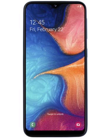 SMARTPHONE MÓVIL SAMSUNG GALAXY A20E BLUE - 5.8'/14.7CM - CAM (13+5)MP/8MP - OC (1.6GHZ+1.35GHZ) - 32GB - 3GB RAM - ANDROID - 4G