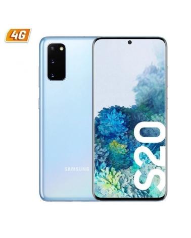 SMARTPHONE MÓVIL SAMSUNG GALAXY S20 CLOUD BLUE - 6.2'/15.75CM - CAM (64+12+12)/10MP - OC - 128GB - 8GB RAM - ANDROID - 4G - BAT 