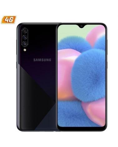 SMARTPHONE MÓVIL SAMSUNG GALAXY A30S PRISM CRUSH BLACK - 6.4'/16.25CM - CAM (25+5+8)MP/16MP - OC (1.8GHZ+1.6GHZ) - 128GB - 4GB R