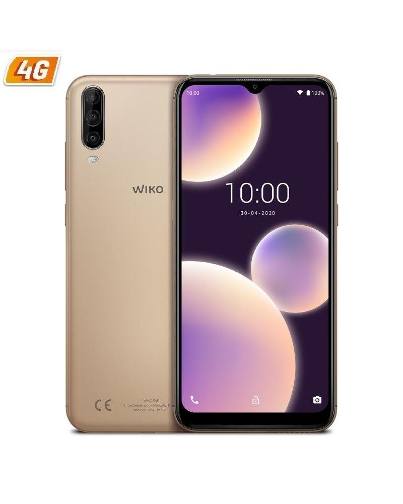 SMARTPHONE MÓVIL WIKO 4 LITE DEEP GOLD - 6.52'/16.56CM HD+ - OC 1.8HZ - 2GB - 32GB - CAM (13+2+5)/5 MPX - 4G - DUAL SIM - ANDROI