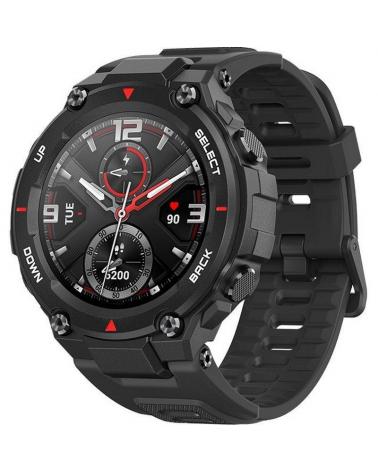 RELOJ INTELIGENTE HUAMI AMAZFIT T-REX ROCK BLACK - PANTALLA 3.30CM AMOLED - BT - RUGERIZADO - MULTISPORT - FRECUENCIA CARDIACA -