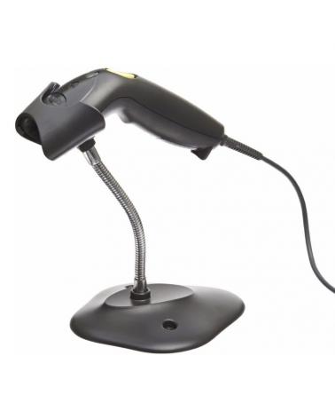 LECTOR DE CÓDIGOS DE BARRAS MOTOROLA SYMBOL NEGRO - LS1203 - USB - DIODO LÁSER 650NM - LECTURA CON GATILLO O AUTOSCAN - PLUG AND