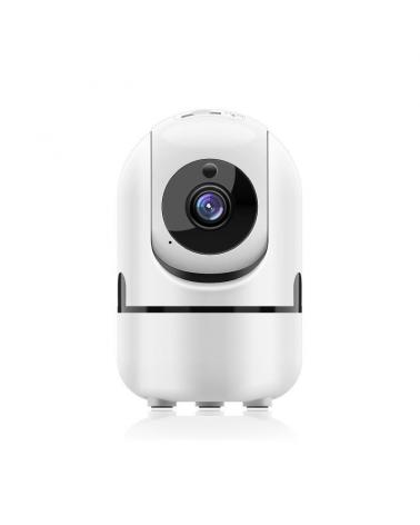 CÁMARA WIFI DE SEGURIDAD PARA INTERIOR MUVIT IO MIOACAM002 - 1080P - ROTACIÓN 360º - AUDIO BIDIRECCIONAL - SENSOR IMAGEN CMOS 2M