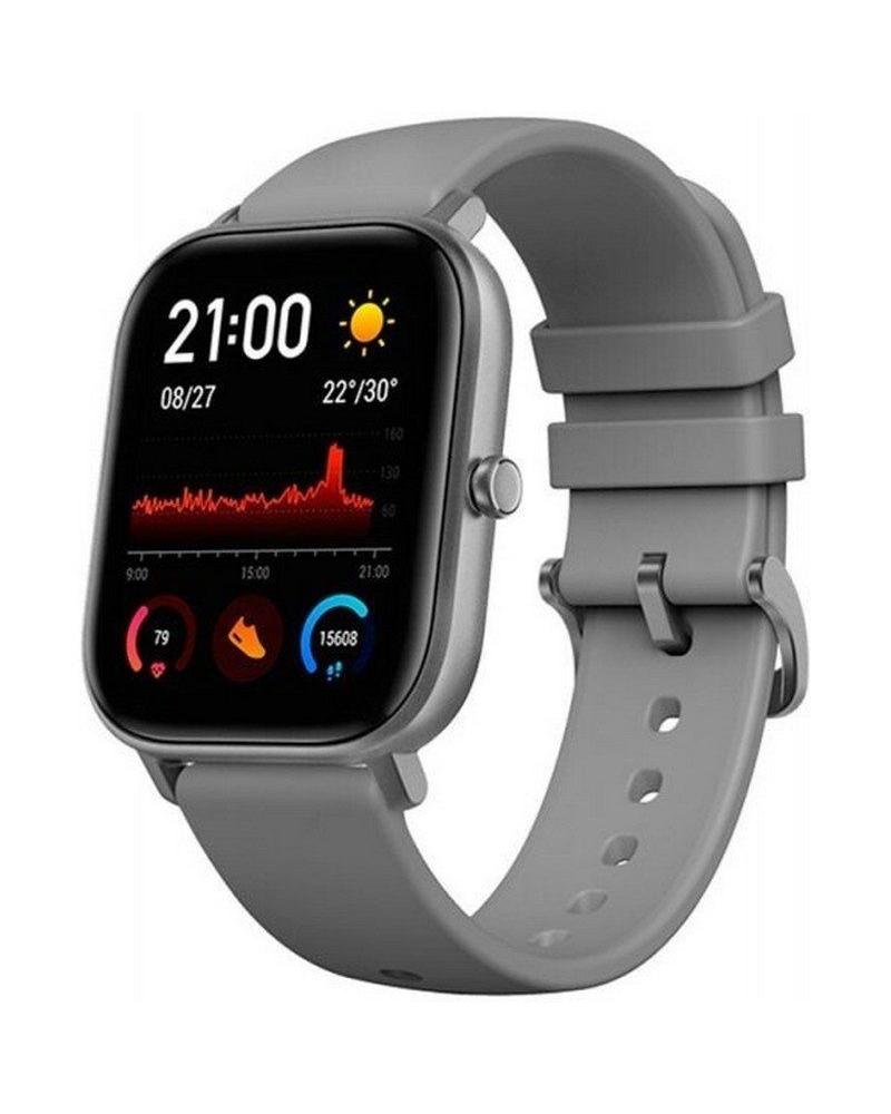 RELOJ INTELIGENTE HUAMI AMAZFIT GTS GREY - PANTALLA 1.65'/4.19CM - BT 5.0 - SENSOR FRECUENCIA CARDIACA - GPS - NOTIFICACIONES - 