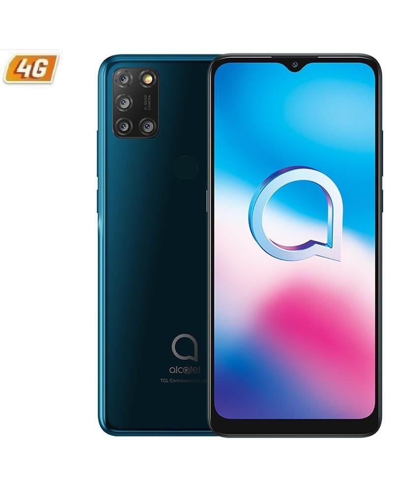 SMARTPHONE MÓVIL ALCATEL 3X 4CAM JEWELRY GREEN - 6.52'/16.5CM - OC - 6GB RAM - 128GB - CAM (16+5+2+2MP)/8MP - ANDROID - 4G - DUA