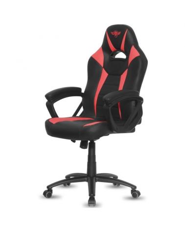 SILLA SPIRIT OF GAMER FIGHTER RED - INCLINACIÓN / ALTURA REGULABLES - BRAZOS XL FIJOS - 5 RUEDAS 360º - HASTA 120KG - Imagen 1