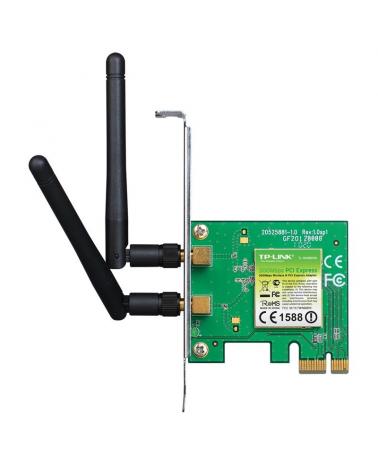 TARJETA DE RED TP-LINK TL-WN881ND 300MBPS 2.4GHZ WIRELESS N PCIEXPRESS 2XANTENAS DESMONTABLES OMNIDIRECCIONALES - Imagen 1