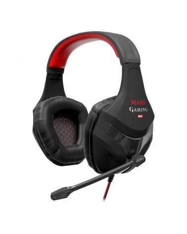 AURICULAR DIADEMA CON MICRÓFONO MARS GAMING MH2 - ALTAVOCES NEODIMIO 40MM - ULTRA GRAVES GAMING - CANCELACIÓN RUIDO - JACK 3.5MM