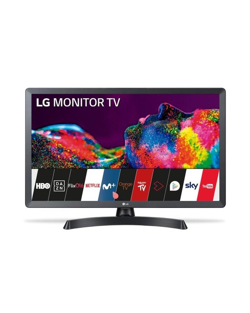 TELEVISOR LG 24TN510S-PZ - 24'/61CM - 1366*768 - 200CD/M2 - 5M:1 - 14MS - DVB-T2/C/S2 - SMART TV - WIFI - 2*5W - 2*HDMI - USB - 