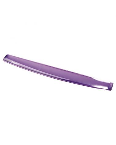 REPOSAMUÑECAS DE GEL TRANSPARENTE VIOLETA FELLOWES 9143703 PARA TECLADO - BASE ANTIDESLIZANTE - RESISTENTE A LAS MANCHAS - Image