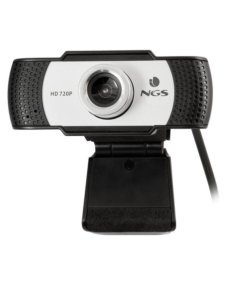 WEBCAM CON MICRÓFONO NGS XPRESSCAM720 - 1280*720 - CAMPO VISUAL 60º - BASE AJUSTABLE - USB - PLUG AND PLAY - Imagen 1