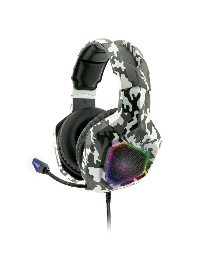 AURICULARES CON MICRÓFONO SPIRIT OF GAMER ELITE-H50 ARTIC EDITION - DRIVERS 40MM - CONECTOR JACK 3.5 - CABLE 2.1M - Imagen 1