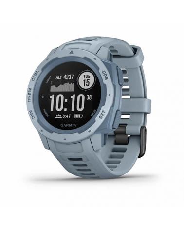 RELOJ DEPORTIVO CON GPS GARMIN INSTINCT AZUL CIELO - PANTALLA 23*23MM - MULTISPORT - SALUD - NOTIFICACIONES - 10ATM - Imagen 1