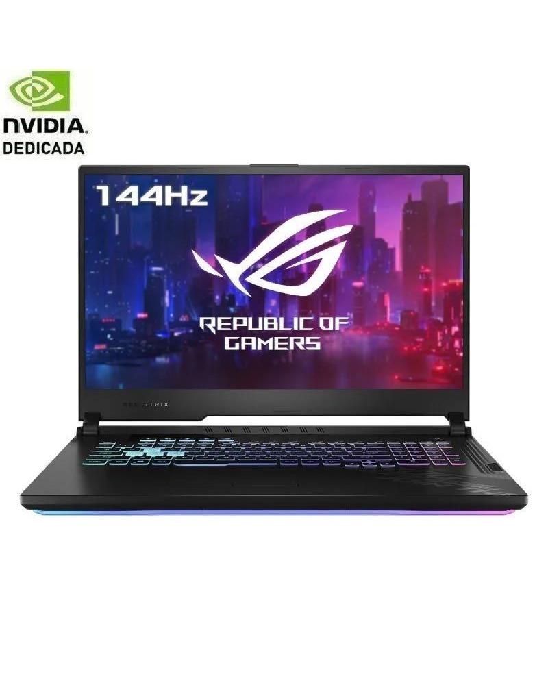 Portátil Gaming Asus ROG Strix G17 G712LW-EV047 Intel Core i7-10875H/ 32GB/ 1TB SSD/ GeForce RTX2070/ 17.3'/ FreeDOS - Imagen 1