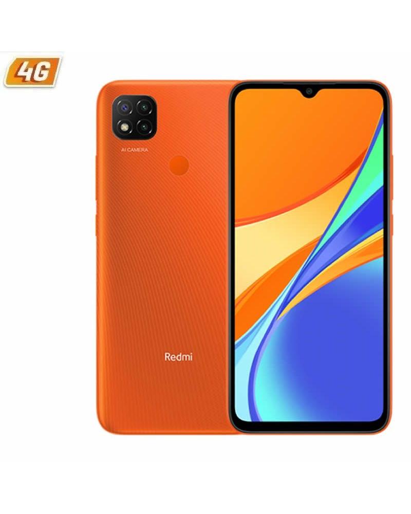 Smartphone Xiaomi Redmi 9C 2GB/ 32GB/ 6.53'/ Amanecer Naranja - Imagen 1