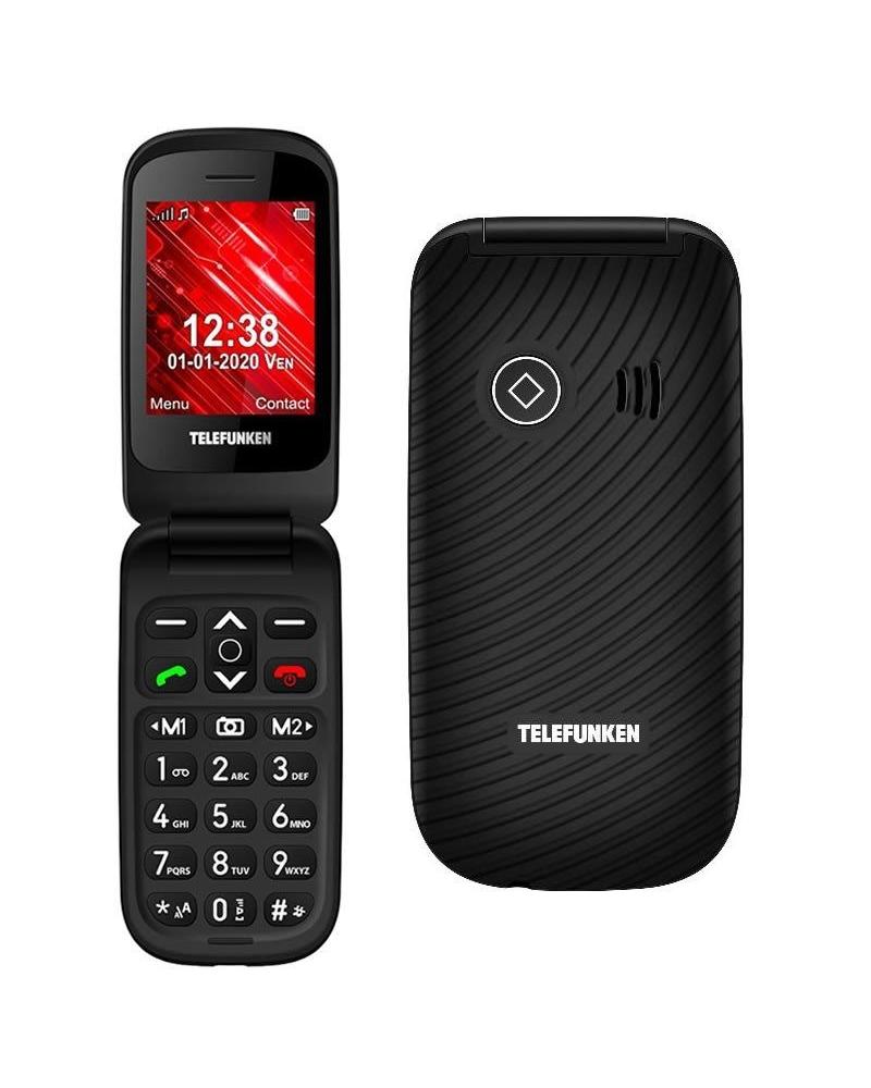 Teléfono Móvil Telefunken S440 para Personas Mayores/ Negro - Imagen 1