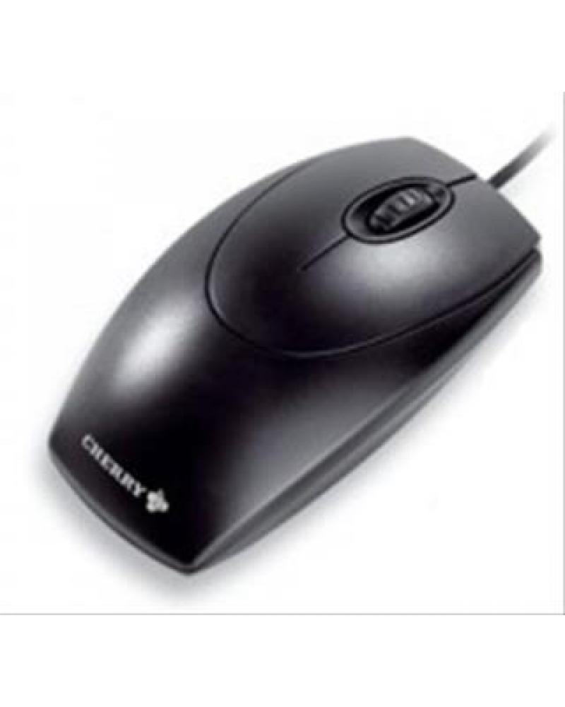 RATON CHERRY USB M-5450 USB+ADAPTADOR PS2 NEGRO - Imagen 1