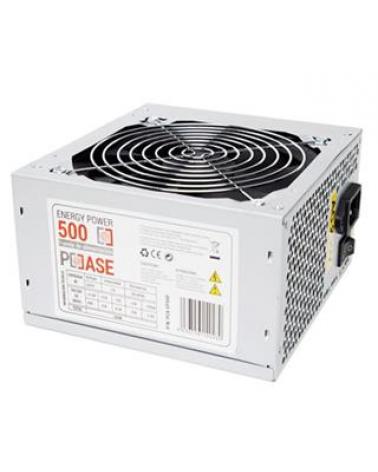 FUENTE ATX 500W PCCASE EP-500  (20+4PIN) - Imagen 1