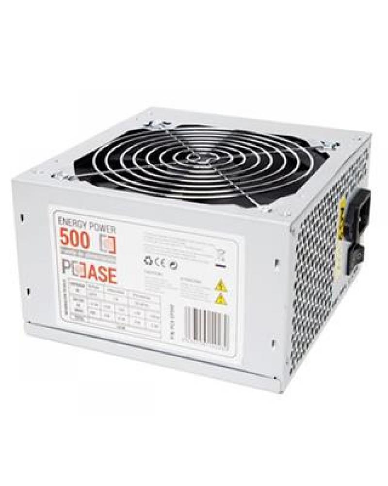 FUENTE ATX 500W PCCASE EP-500  (20+4PIN) - Imagen 1