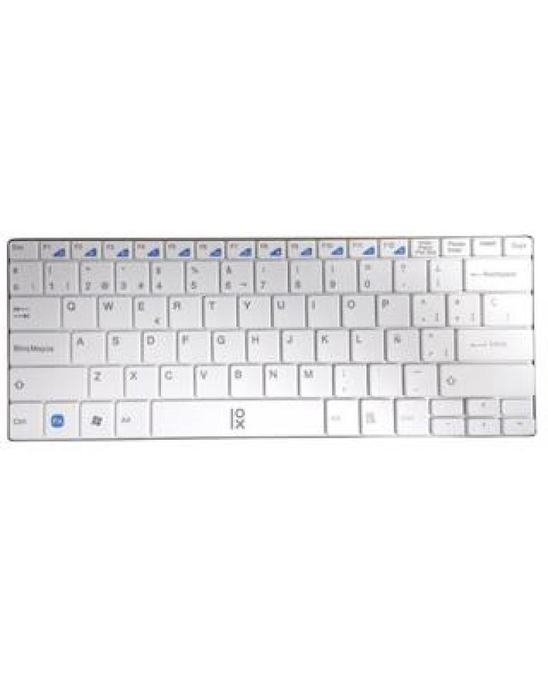 TECLADO SLIM MINI WIRELESS PRIMUX T2 BLANCO - Imagen 1