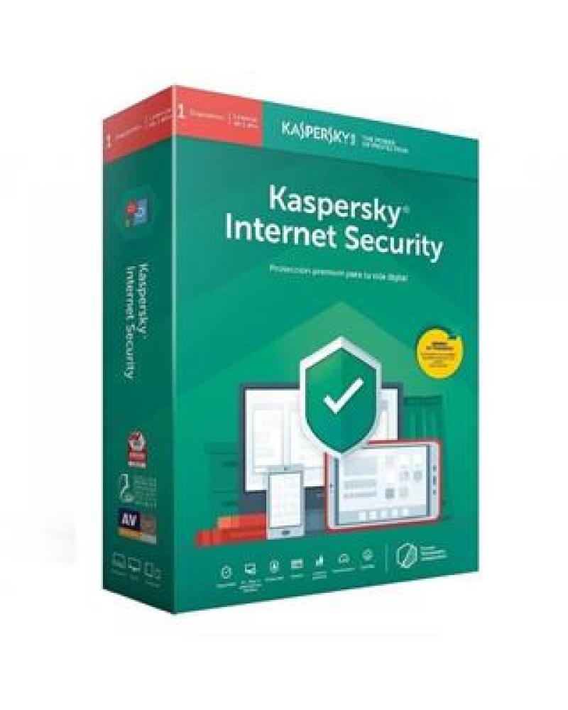 KASPERSKY INTERNET SECURITY 2020 1 LIC. M.DEV - Imagen 1