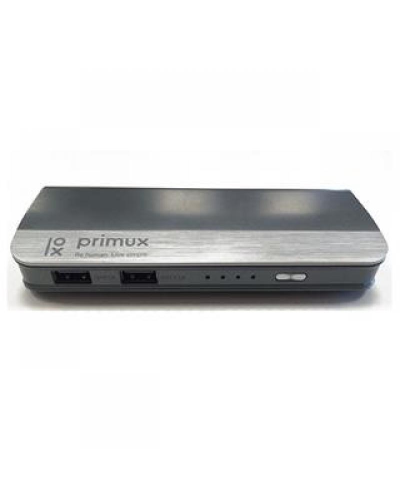 POWER BANK PORTATIL PRIMUX 10000mAh METALICO - Imagen 1