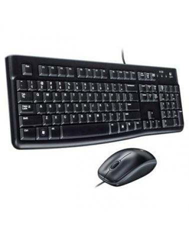 TECLADO Y RATON LOGITECH MK120 USB - Imagen 1