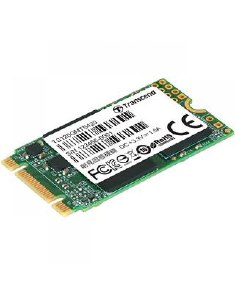 SSD M.2 2242 120GB TRANSCEND 420S SATA3 R560/W500 MB/s - Imagen 1