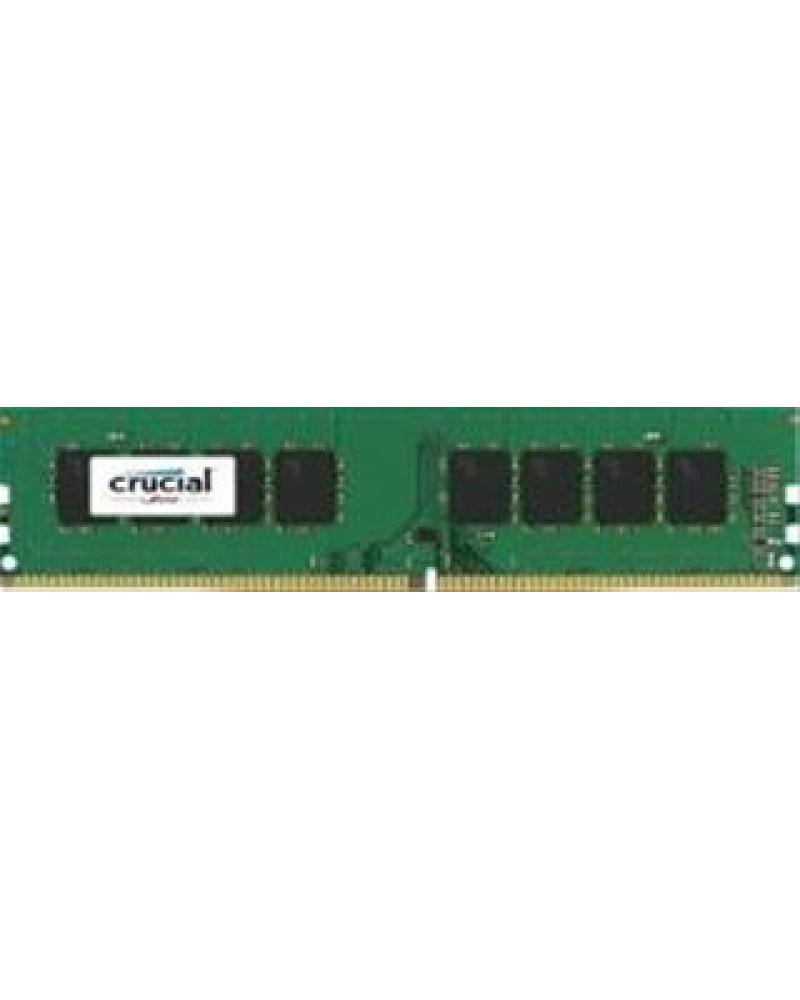MODULO DDR4 8GB 2400MHZ 1.2V CL17 CRUCIAL SINGLE RANK - Imagen 1