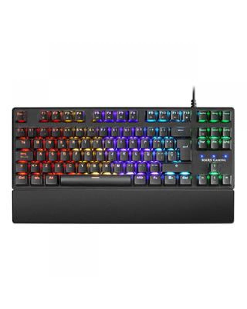 TECLADO MECANICO COMPACTO TKL MARS GAMING MK· - Imagen 1