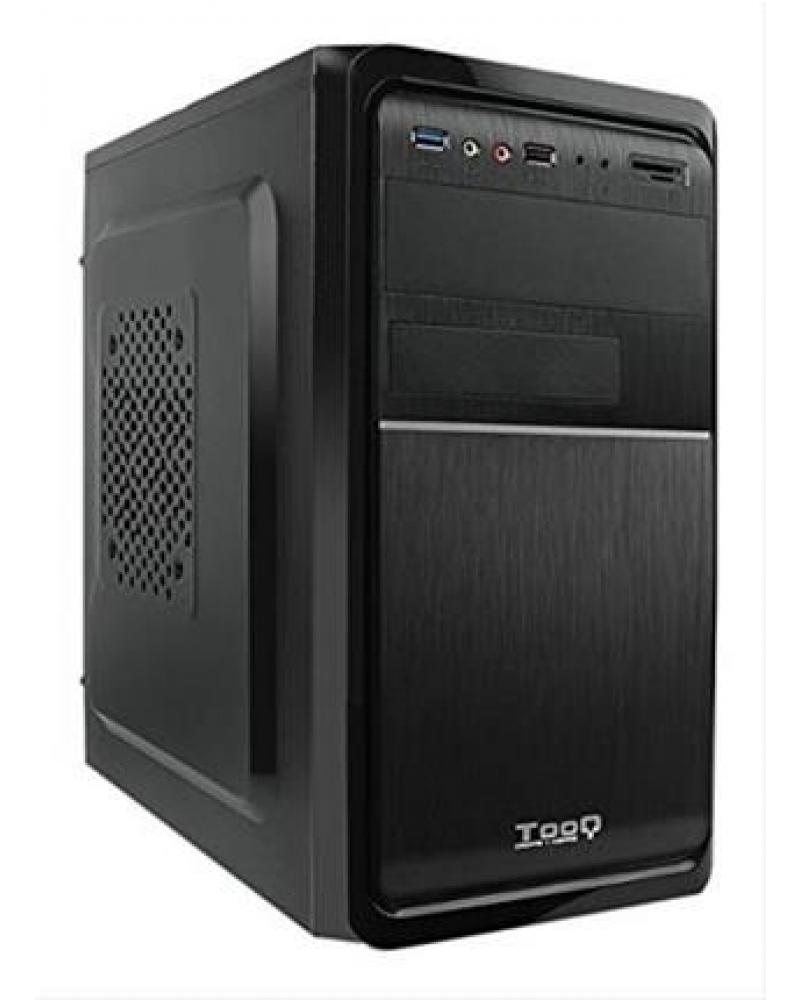 CAJA SEMITORRE TOOQ MICRO ATX NEGRA - Imagen 1