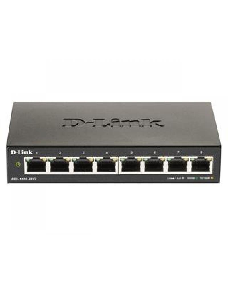 SWITCH GIGABIT 8 PUERTOS SMART MANAGED D-LINK - Imagen 1
