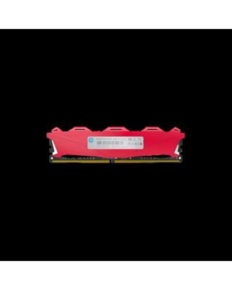 MODULO DDR4 8GB 2400MHZ HP U-DIMM V6 SERIES ROJO - Imagen 1