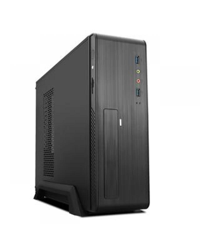 CAJA SLIM TOOQ TQC-3006DU3C MINI-ITX/MATX 500W NEGRO - Imagen 1