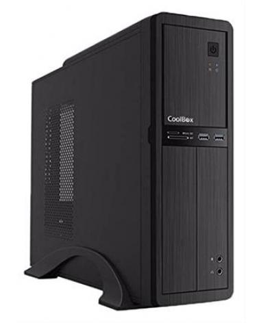 CAJA SLIM COOLBOX MICRO ATX T300 FA300 BRONZE 80+ USB3 - Imagen 1