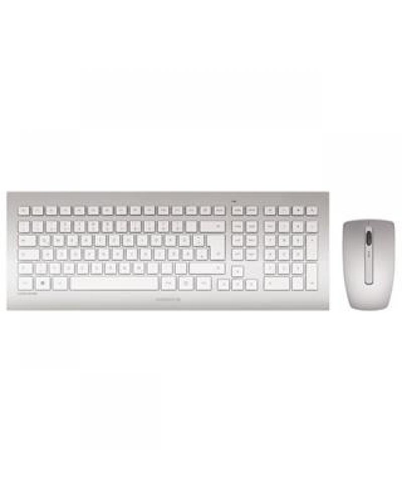 TECLADO Y RATON CHERRY INALAMBRICO DW 8000 SILVER· - Imagen 1