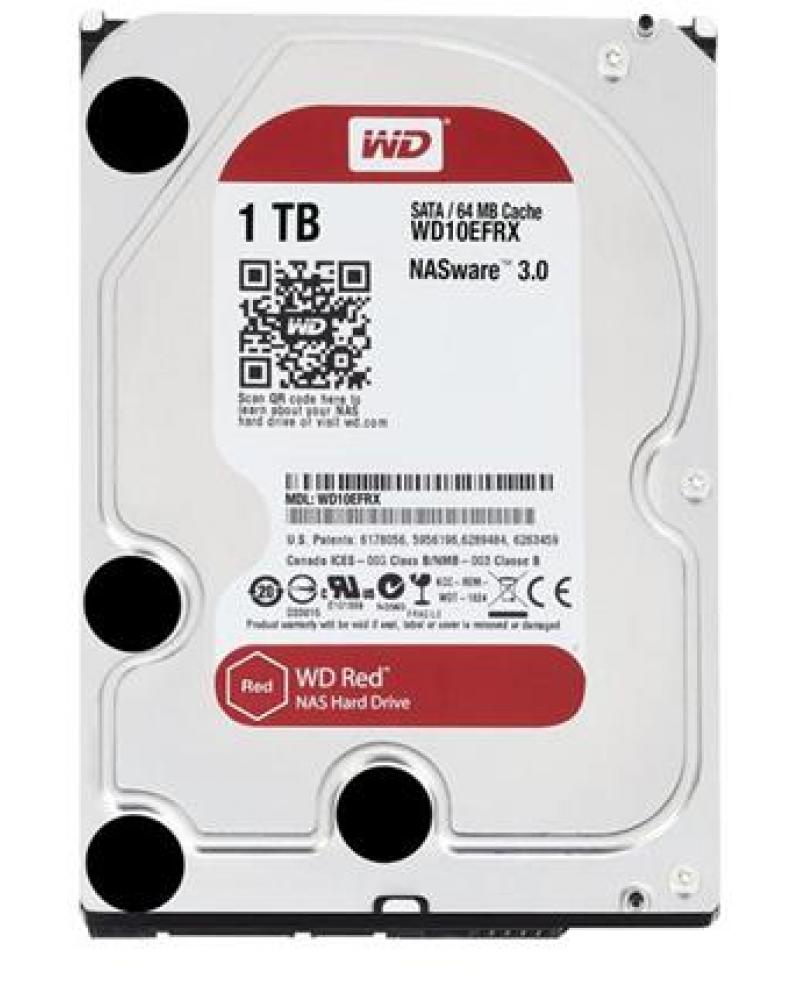 HD 3.5' WESTERN DIGITAL 1TB SATA 3 RED - Imagen 1