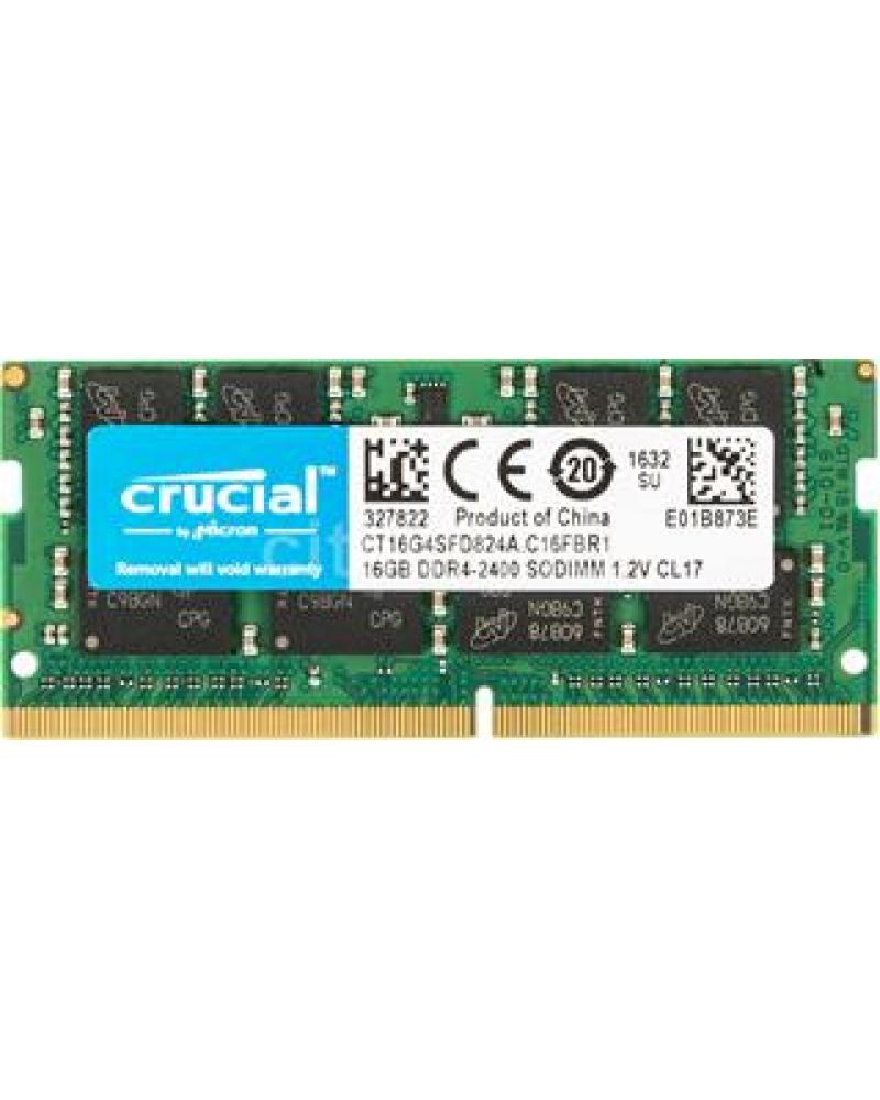 MODULO SODIMM DDR4 16GB 2400MHZ CRUCIAL CL17· - Imagen 1