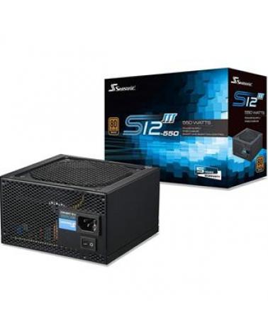 FUENTE ATX 550W SEASONIC S12III-550 80+BRONCE - Imagen 1
