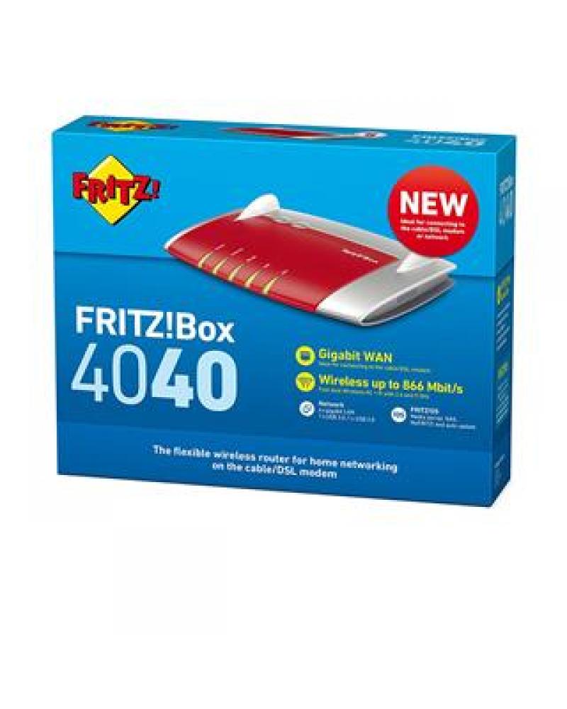 AVM ROUTER FRITZ!BOX 4040 WiFi AC 1300 - Imagen 1