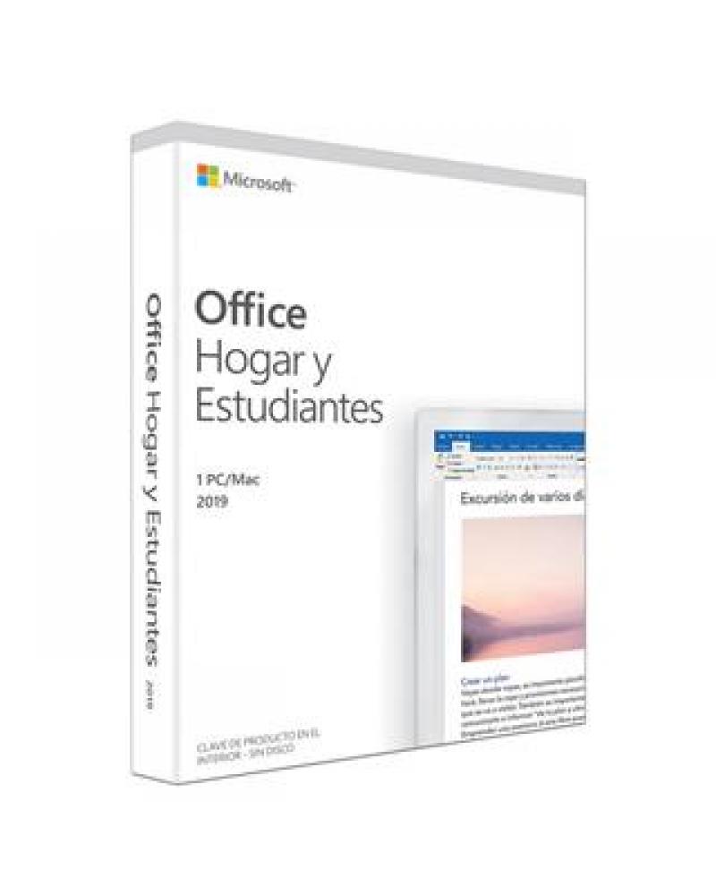 OFFICE HOGAR Y ESTUDIANTES 2019 1PC/MAC - Imagen 1