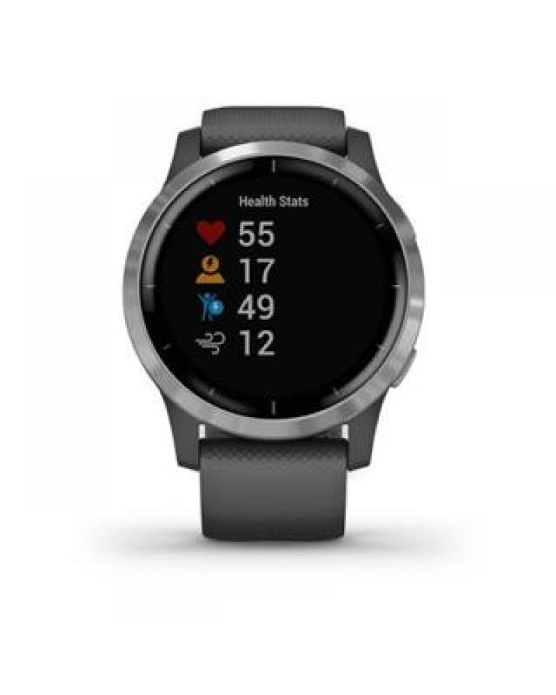 SMARTWATCH GARMIN VIVOACTIVE 4 GRIS PLATA - Imagen 1